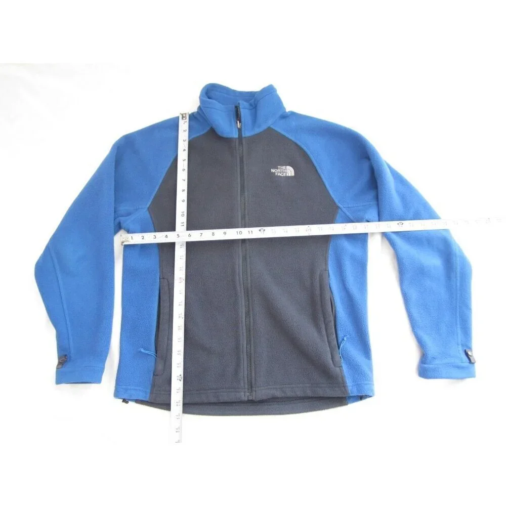 Men's The North Face Polyester Full Zip Fleece Jacket Sz M (MT773) READ